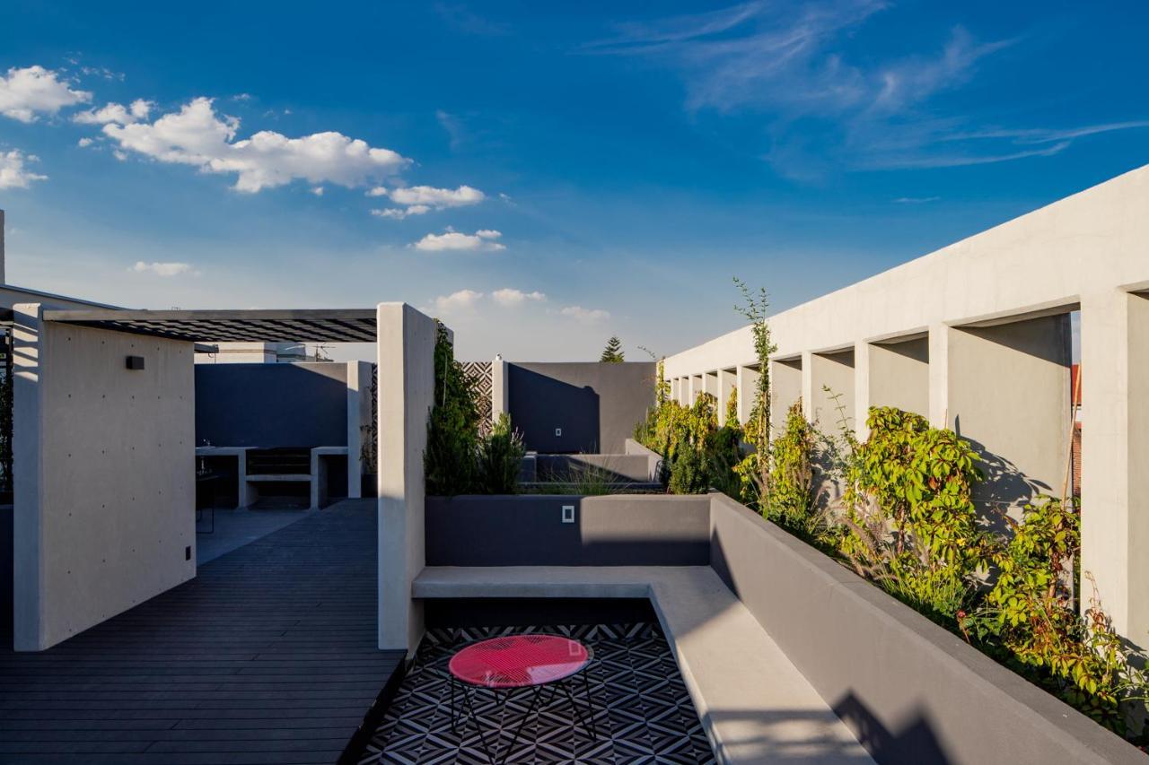 Ferienwohnung Niu Modern & Centric Lofts Mexiko-Stadt Exterior foto